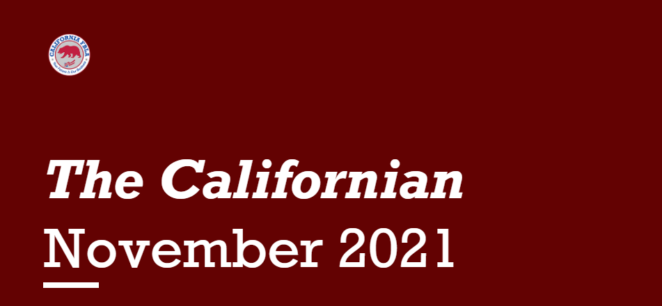  November 2021 The Californian